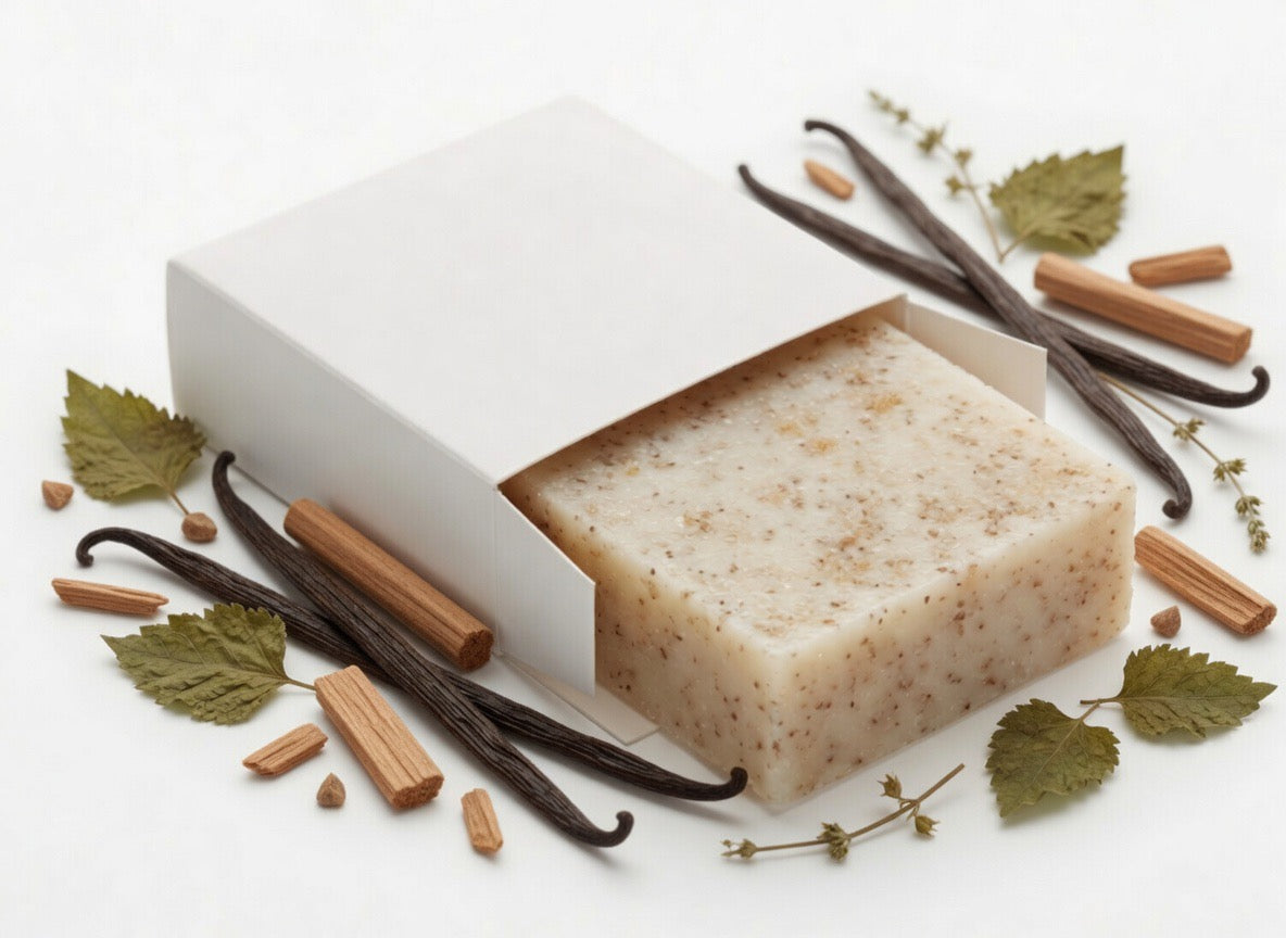 Cashmere & Suede Exfoliating Bar